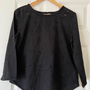 Gap Cotton, eyelet top.